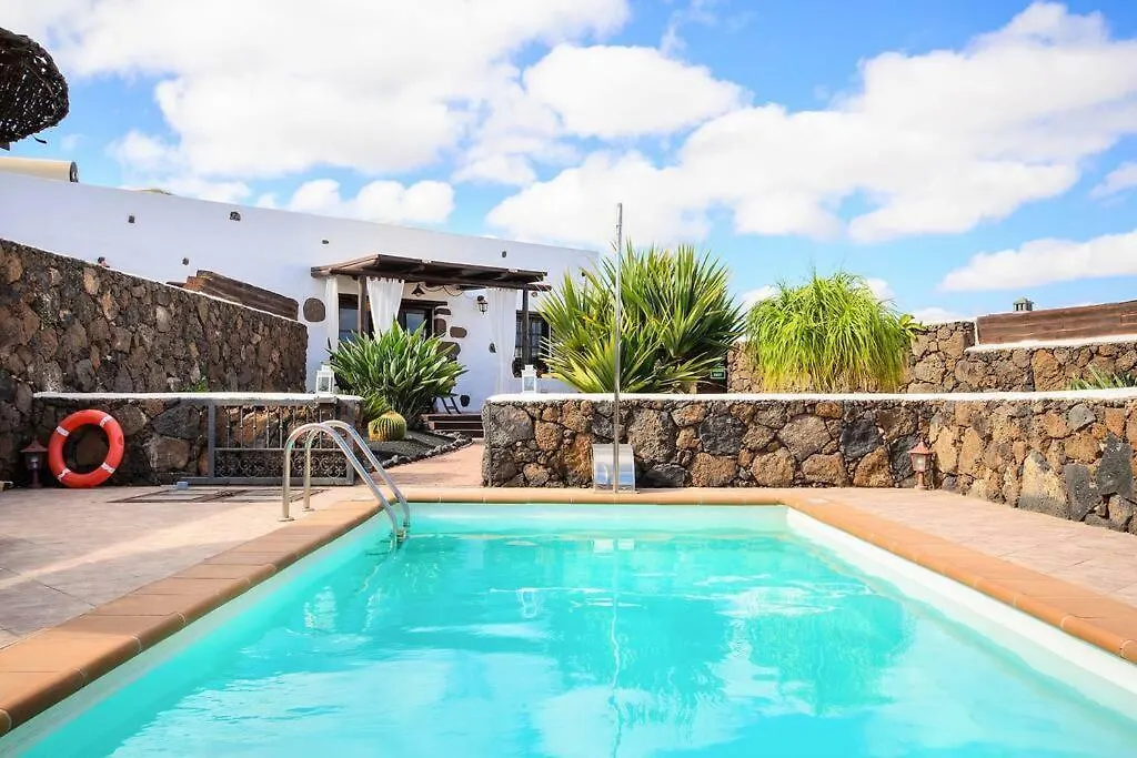 Lantställe El Caserio De Gueime Villa Con Piscina Climatizada San Bartolomé Spanien